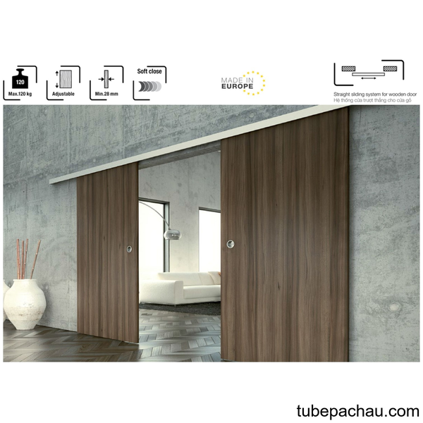 Phụ Kiện Cửa Trượt Slido Classic 120-O Hafele 941.25.111