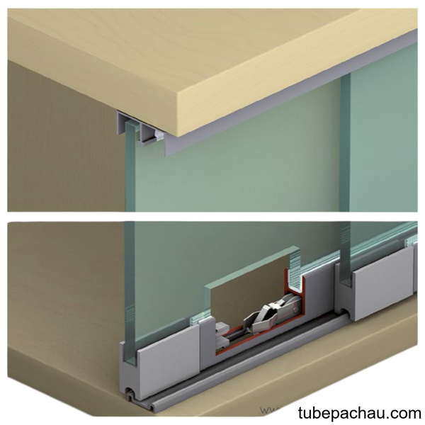 Phụ Kiện Cửa Trượt Tủ Kính Slido Design 25IFG Hafele 402.32.032