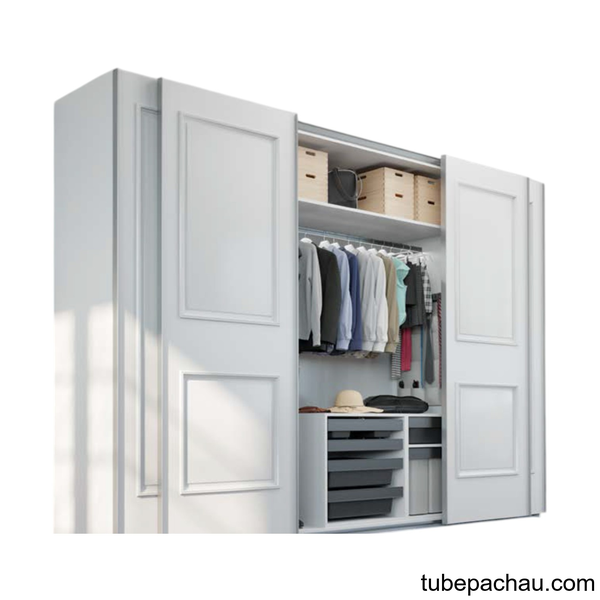 Phụ Kiện Cửa Trượt Tủ Slido Space Air 80VF Hafele 406.78.026
