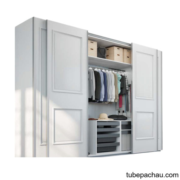 Phụ Kiện Cửa Trượt Tủ Slido Space Air 80VF Hafele 406.78.027