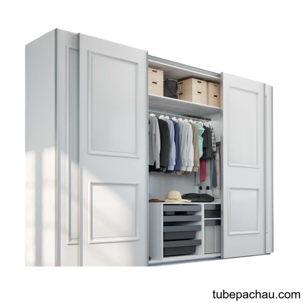 Phụ Kiện Cửa Trượt Tủ Slido Space Air 80VF Hafele 406.78.032