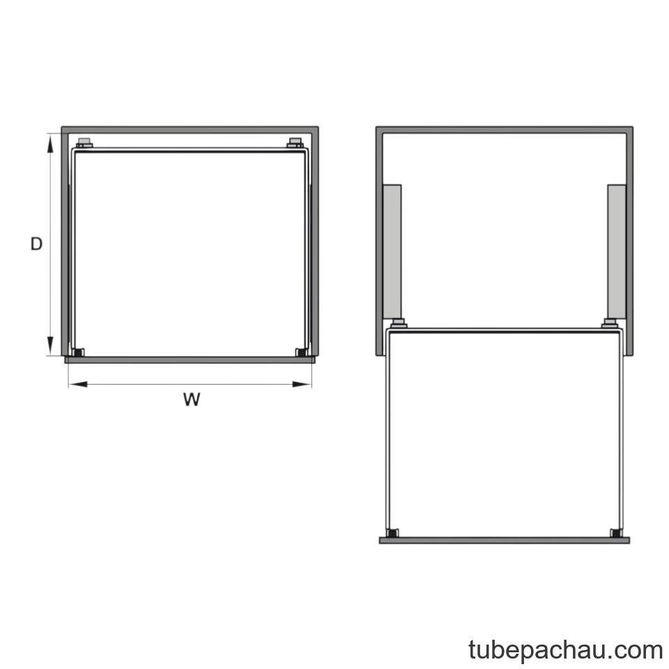Rổ Đựng Chén Đĩa Cappella 900mm Hafele 549.08.154