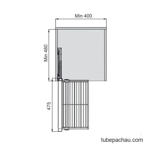 Rổ Kéo Đa Năng Trái Hafele 807.95.880