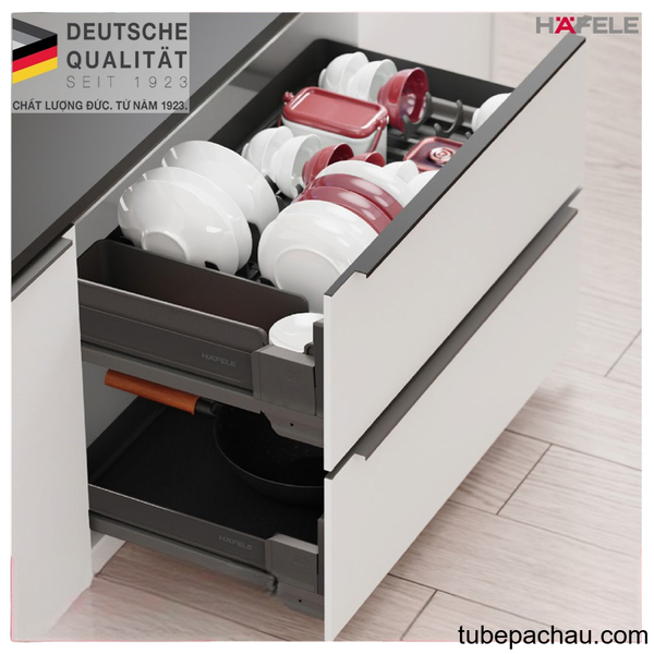 Rổ Kéo Trên Cho Bát Đĩa Dining Agent 700mm Hafele 545.14.307