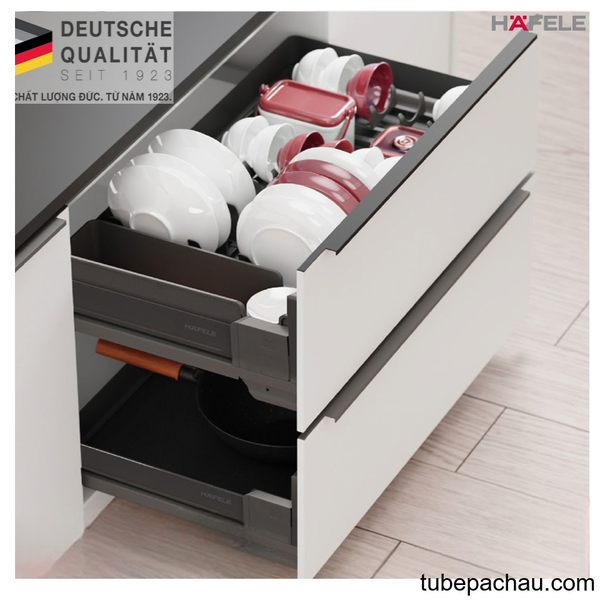 Rổ Kéo Trên Cho Bát Đĩa Dining Agent 800mm Hafele 545.14.309