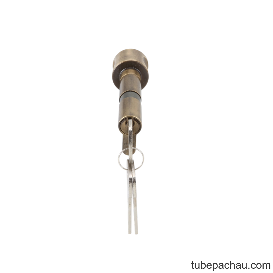 Ruột Khóa 1 Đầu Chìa 1 Đầu Vặn 63mm Hafele 916.08.272