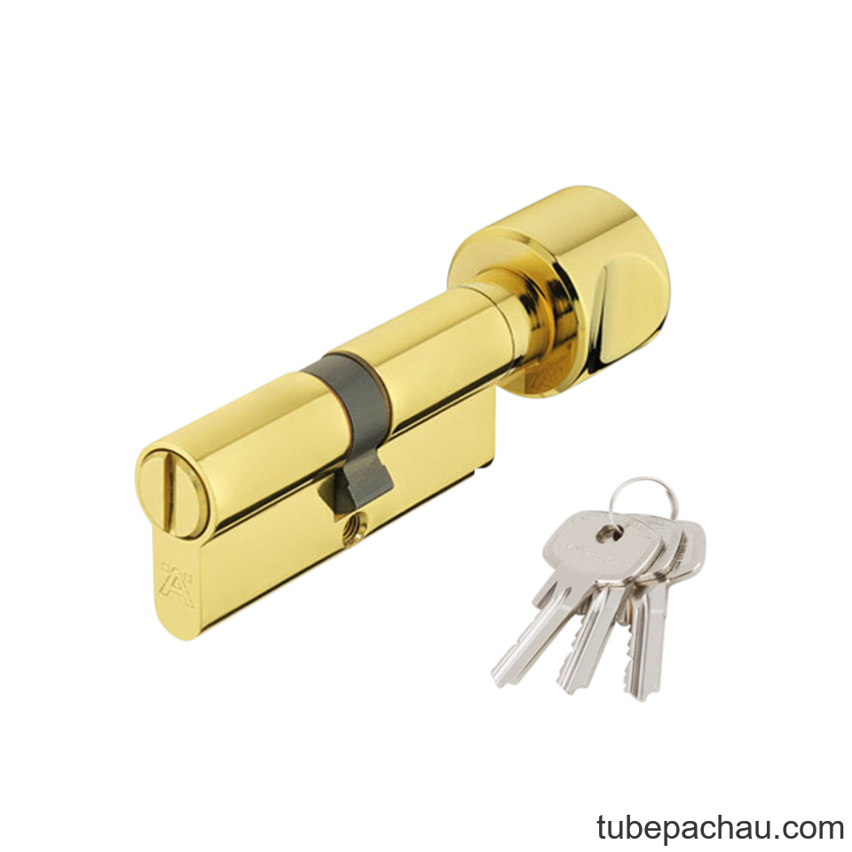 Ruột Khóa 1 Đầu Chìa 1 Đầu Vặn 91mm Hafele 916.08.905