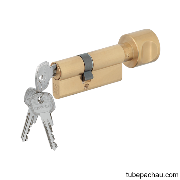 Ruột Khóa 1 Đầu Vặn 1 Đầu Chìa 60mm Hafele 916.96.662