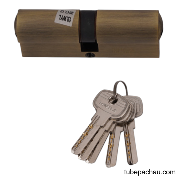 Ruột Khóa 2 Đầu Chìa Dài 65mm Hafele 916.96.010