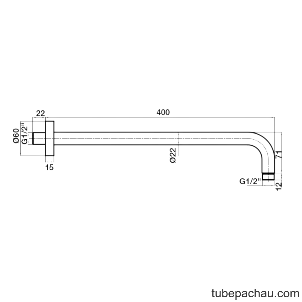 Sen Đầu Gắn Tường Retro Hafele 589.15.390