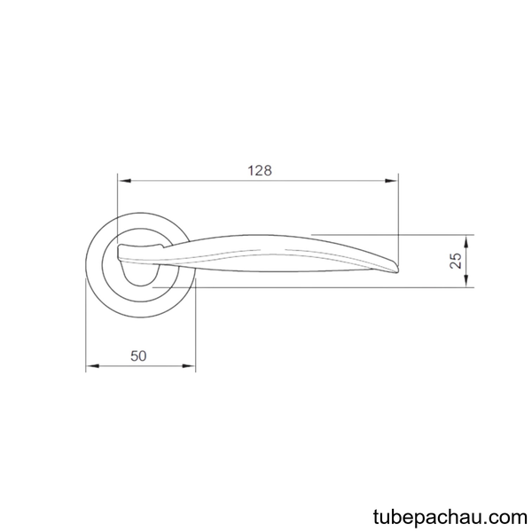 Tay Nắm Gạt Cửa Phòng Hafele 901.79.733