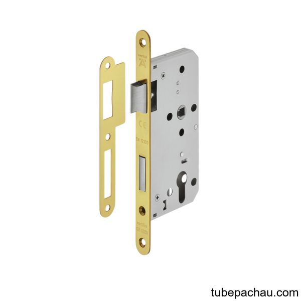 Thân Khóa Lưỡi Gà & Chốt Chết C/C 72mm Hafele 911.02.154