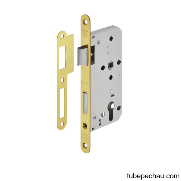 Thân Khóa Lưỡi Gà Chốt Chết C/C 85mm Hafele 489.10.563