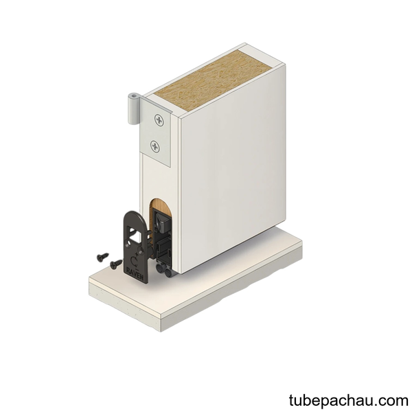 Thanh Chắn Bụi Tự Động RP127Si 600mm Hafele 950.06.309