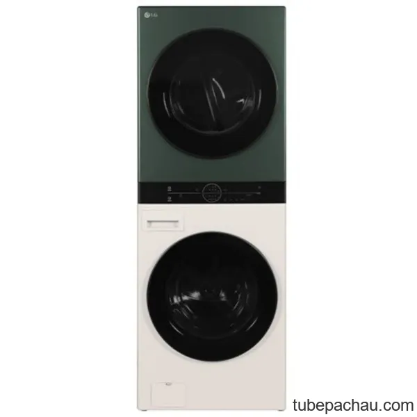 Tháp giặt sấy LG giặt 25kg - sấy 17kg WT2517NHEG ABGPEVN