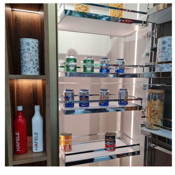 Tủ Đồ Khô 600mm Tandem Pantry Hafele 545.94.652