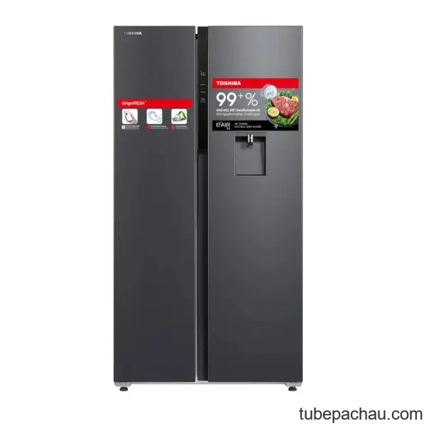Tủ lạnh Toshiba Inverter 311 lít GR-RT395WE-PMV(06)-MG