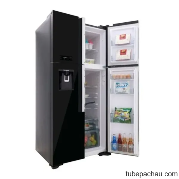 Tủ lạnh 4 cánh Inverter 540 lít Hitachi FW690PGV7 GBK