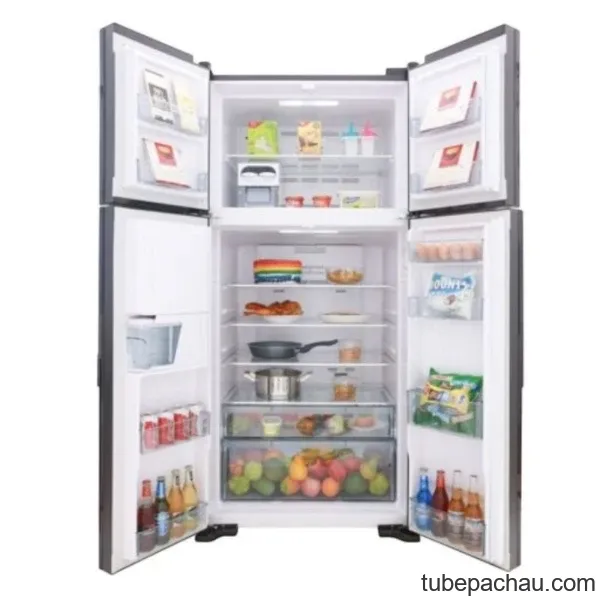 Tủ lạnh Hitachi Inverter 540 lít R-FW690PGV7 GBK