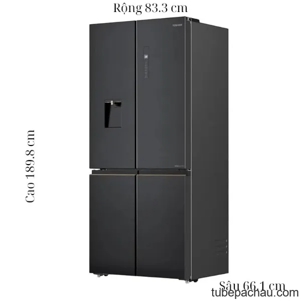 Tủ Lạnh 4 cánh Multi Doors Inverter 515 Lít Toshiba GR-RF675WI-PMV(06)-MG