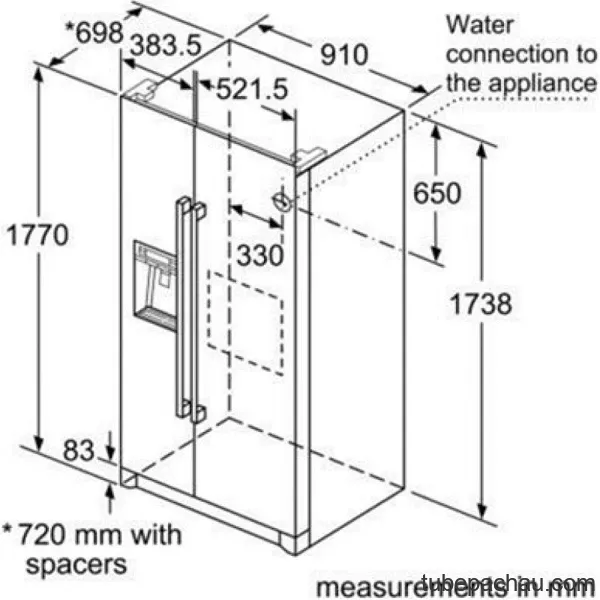 Tủ lạnh BOSCH KAD90VI20
