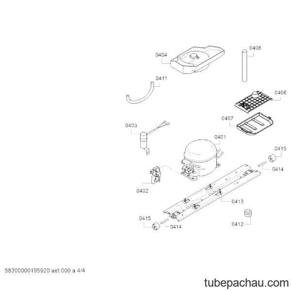 Tủ lạnh Bosch KGN39LR35