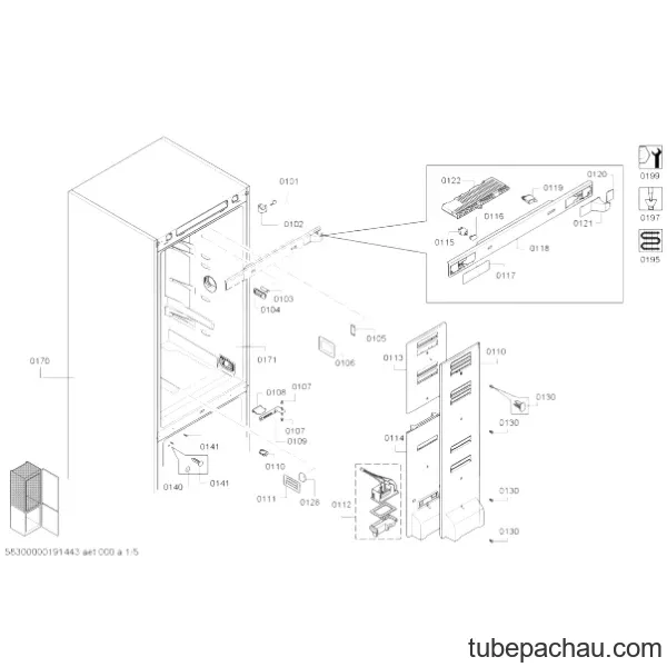 Tủ lạnh Bosch KGV39VL23E
