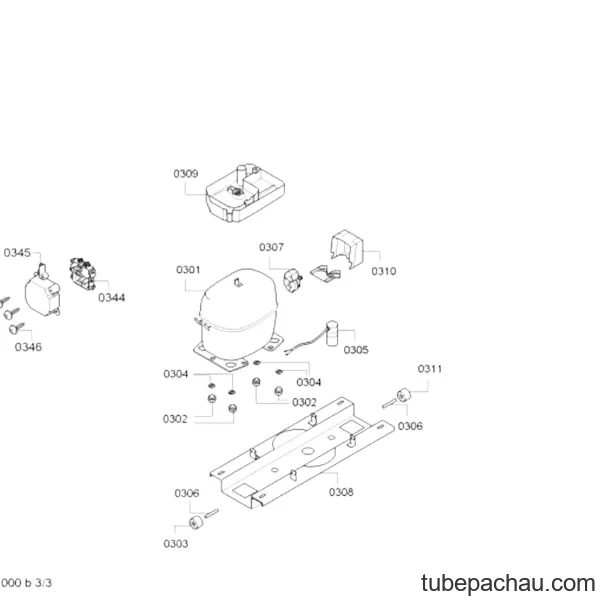 Tủ lạnh Bosch KGV39VW23E