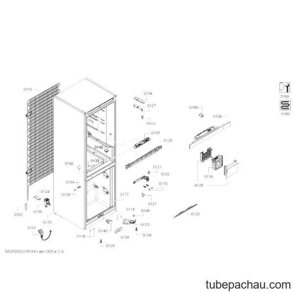 Tủ lạnh Bosch KGV58VL31S