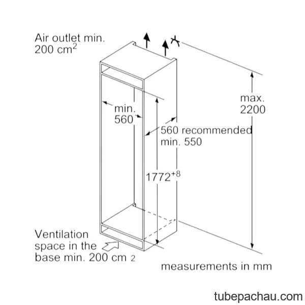TỦ LẠNH BOSCH KIN86AF30
