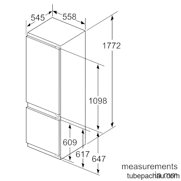 Tủ Lạnh Bosch KIS87AF30T