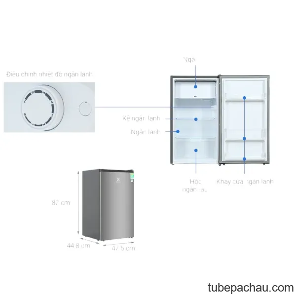 Tủ lạnh Electrolux 94 Lít EUM0930AD-VN