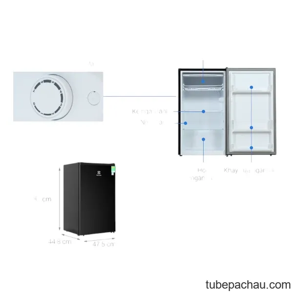 Tủ lạnh Electrolux 94 Lít EUM0930BD-VN