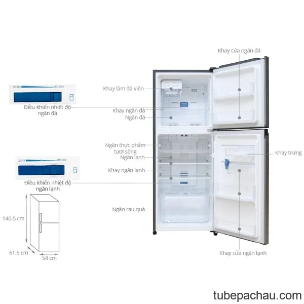 Tủ lạnh Electrolux ENN2754AOW