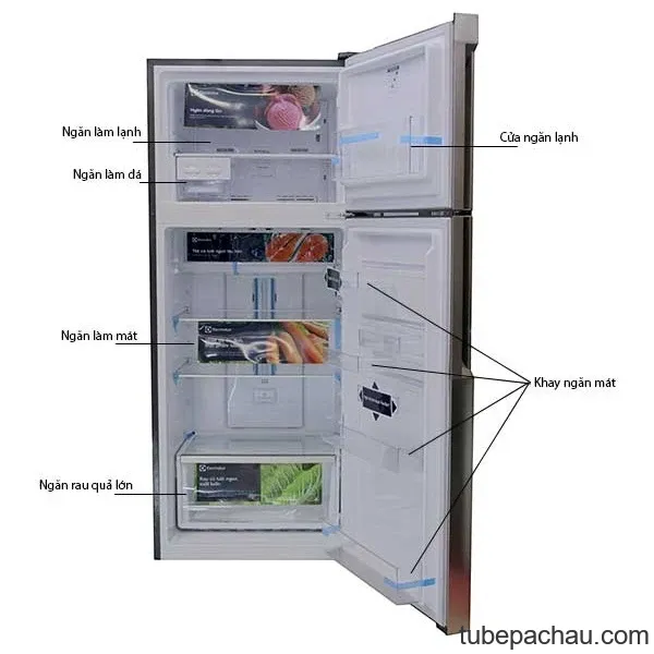 Tủ Lạnh ELECTROLUX Inverter 460 Lít ETB4600B-G