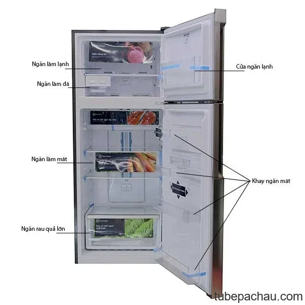 Tủ Lạnh ELECTROLUX Inverter 460 Lít ETB4600B-H