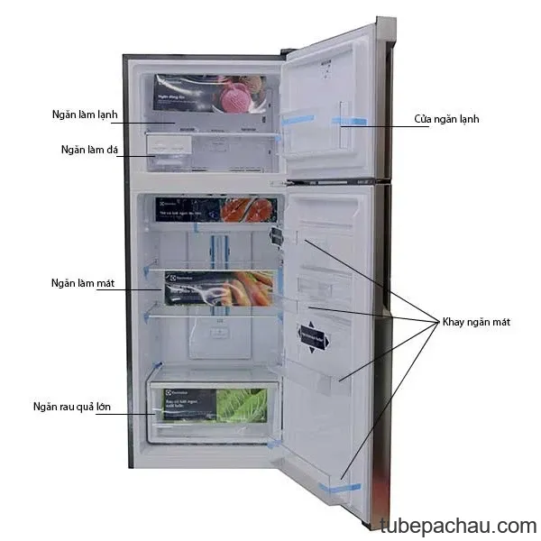 Tủ Lạnh ELECTROLUX Inverter 536 Lít ETB5400B-G