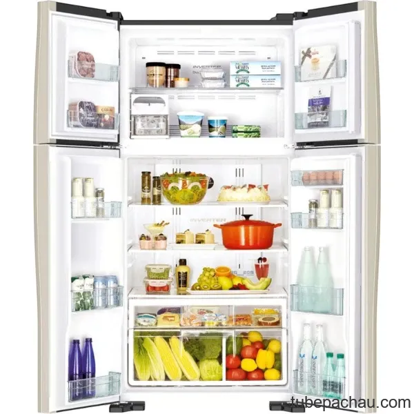 Tủ lạnh Hitachi Inverter 509 lít R-FW650PGV8 GBK