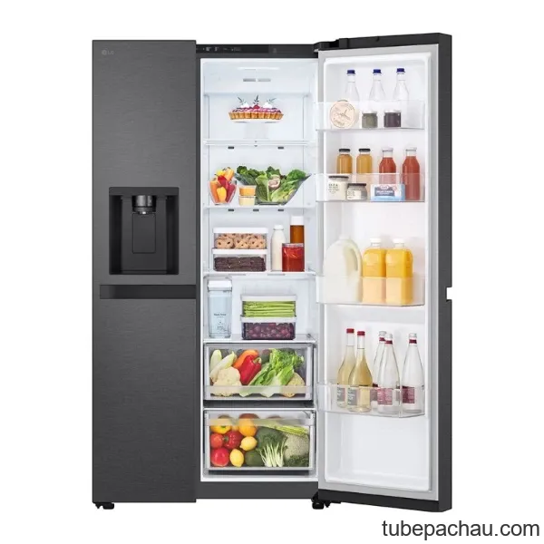Tủ lạnh LG Inverter 641 lít Side By Side LSI63BLMA