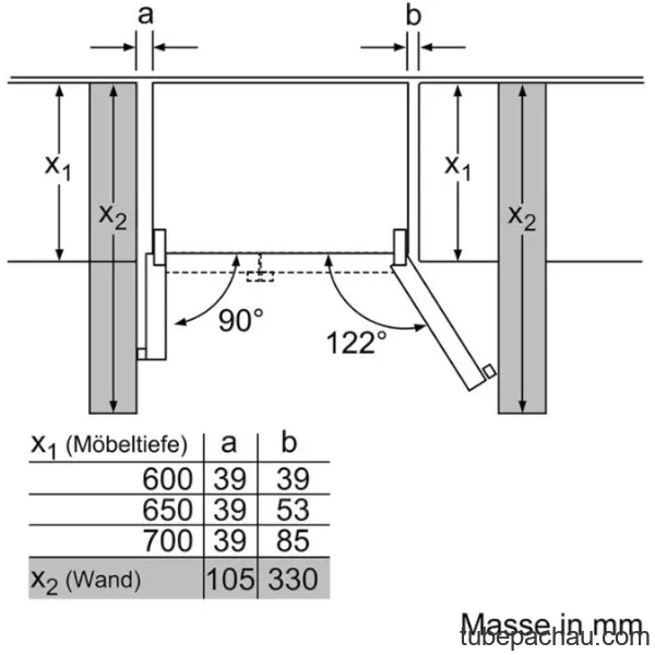 Tủ lạnh Side by Side Bosch KAD92SB30
