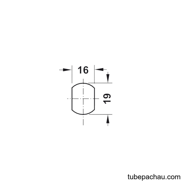 Vỏ Khóa Cốp SYMO 300 Hafele 235.88.621