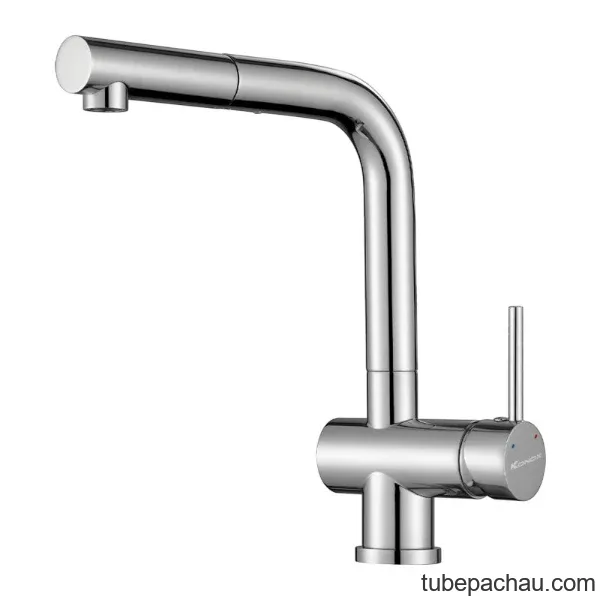 Vòi rửa bát nóng lạnh Konox KN1337 có dây rút