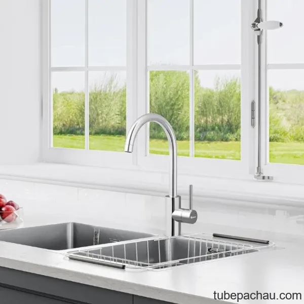 Vòi rửa bát nóng lạnh Konox Rio