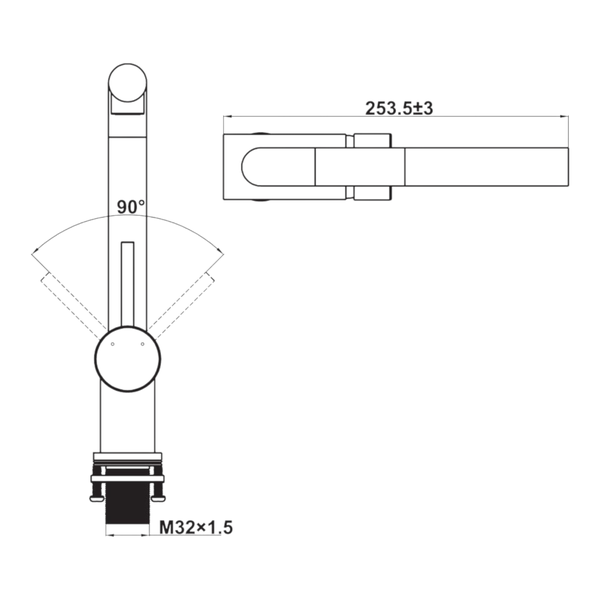 Vòi Rửa Chén HT21-CH1P254 Hafele 577.55.200