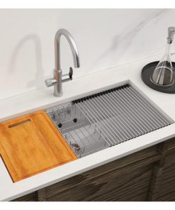 Chậu rửa bát Inox 1 hố Hafele WS R0 HS24-SSN1S-8644 SILVER 567.24.477