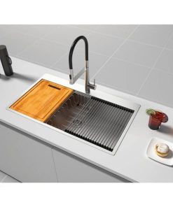 Chậu rửa bát Inox 1 hố Hafele WS R0 HS24-SSN1S-8650 SILVER 567.20.637