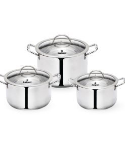 Bộ nồi Inox cao cấp 5 đáy Kalpen Glanzer GL1